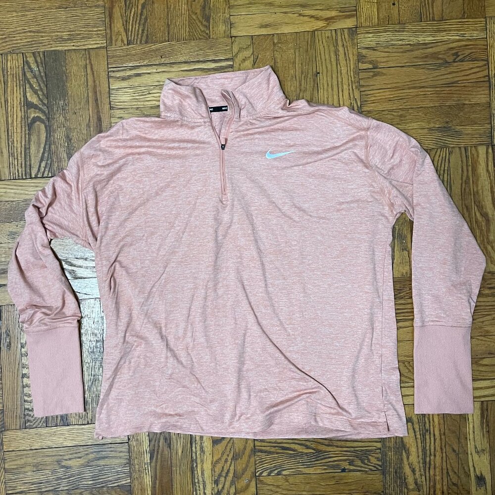 Nike Running Dri-Fit Quarter Zip Long Sleeved Top